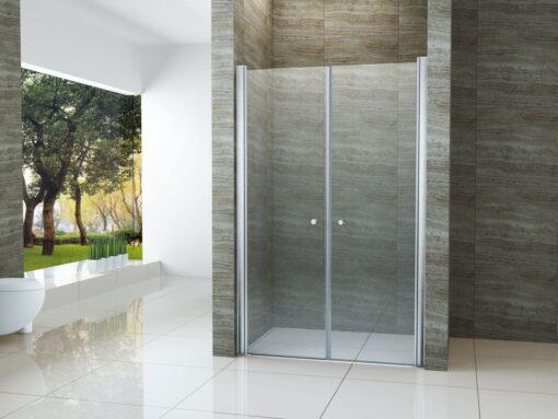 Douchedeuren hoogte 180 cm - Productfoto